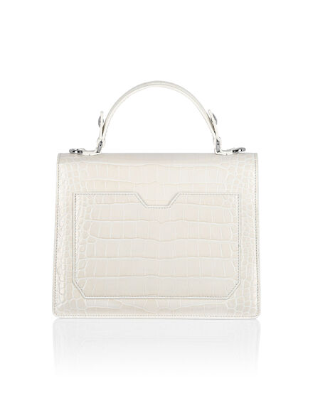 Medium Handbag Superheroine Croco Print