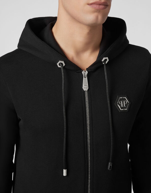 Hoodie Sweatjacket Gothic Plein