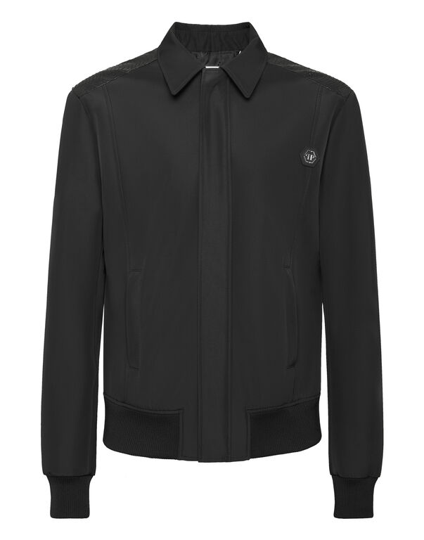 Bomber Jacket Elaphe Inserts