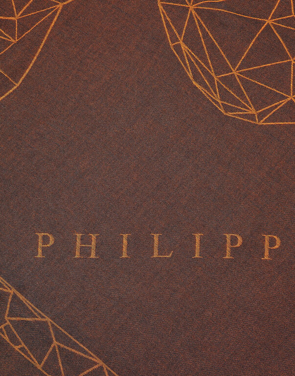 Square Scarf "Skull for six"