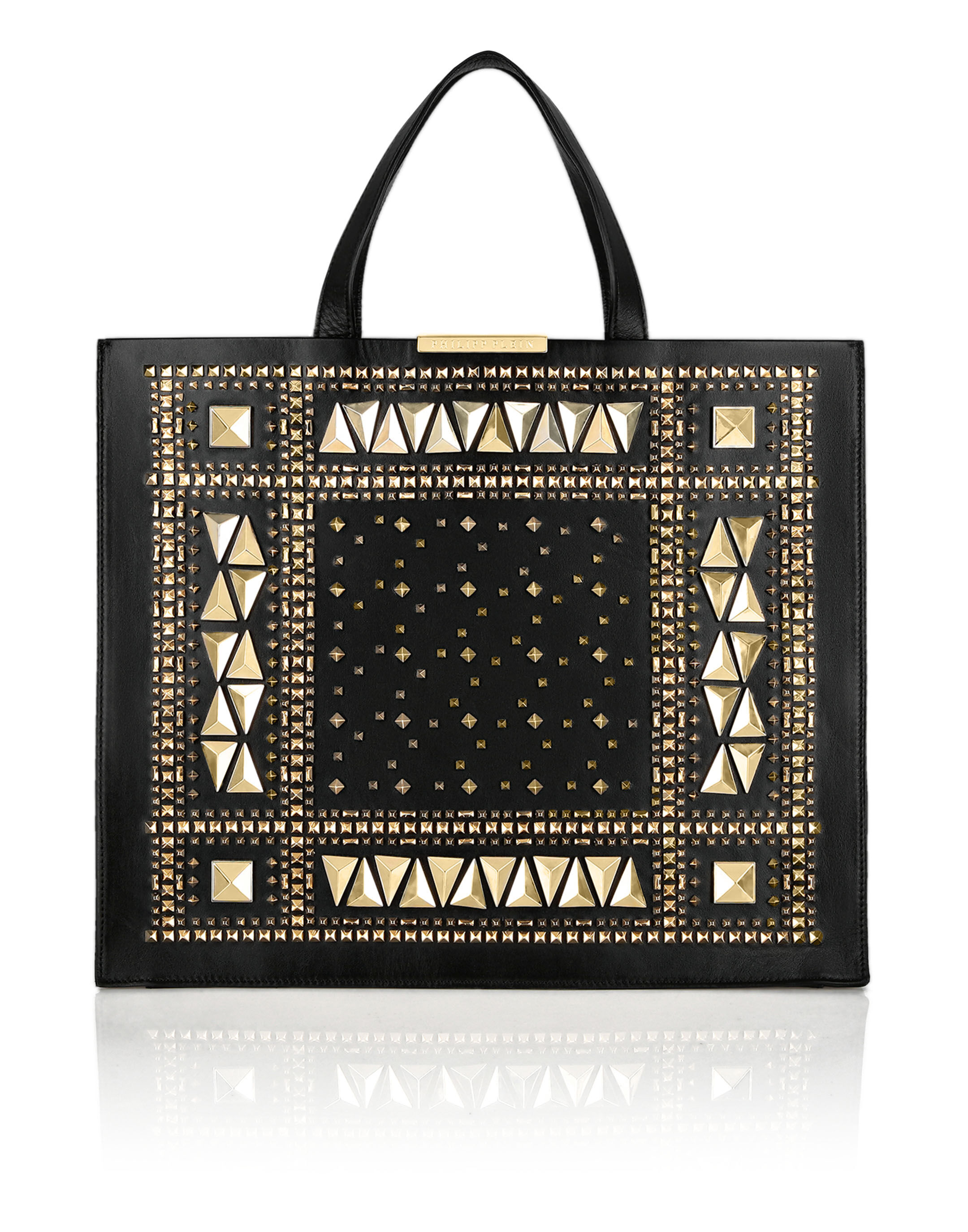 Stud shop tote bag