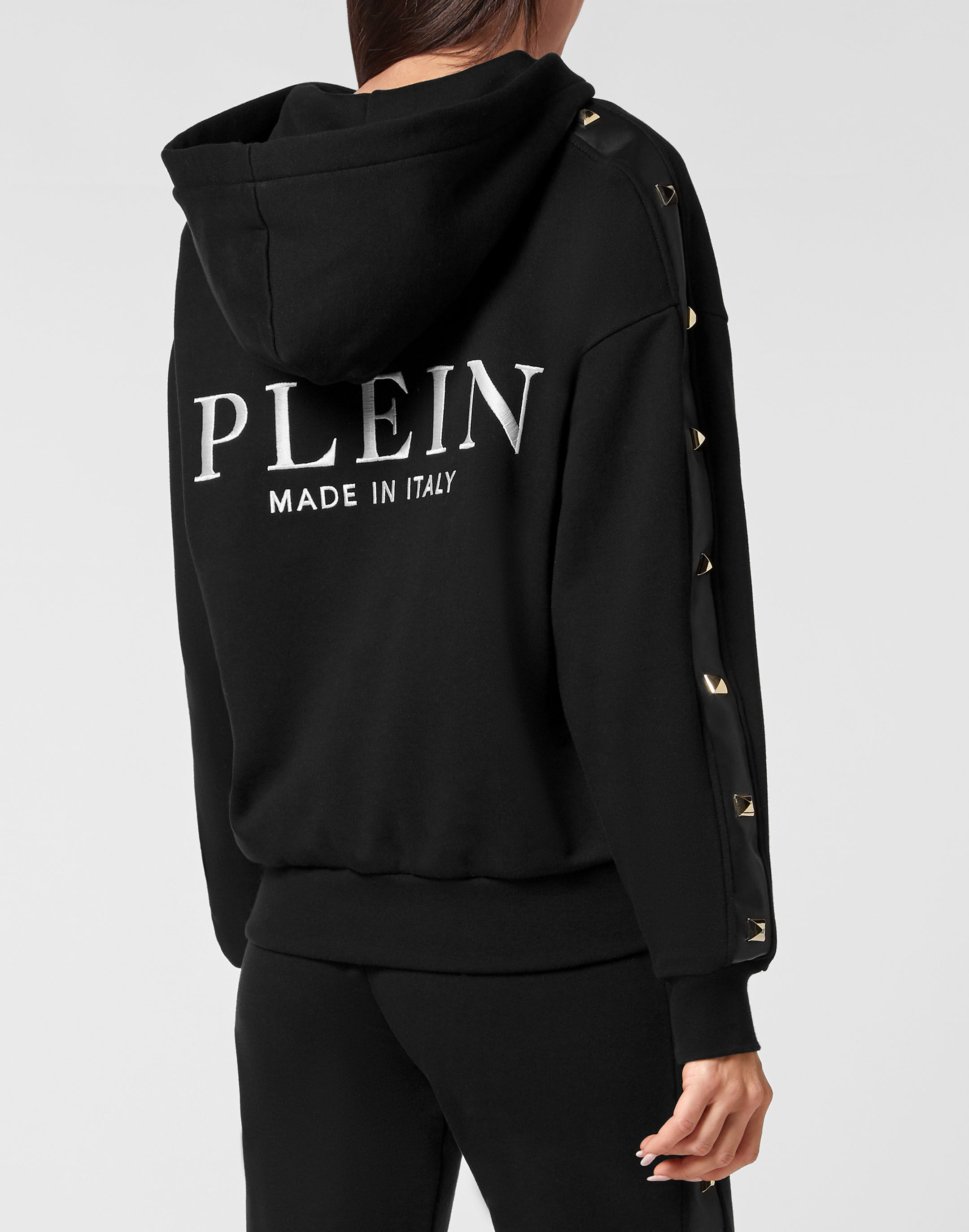 Hoodie Full Zip Studs | Philipp Plein Outlet