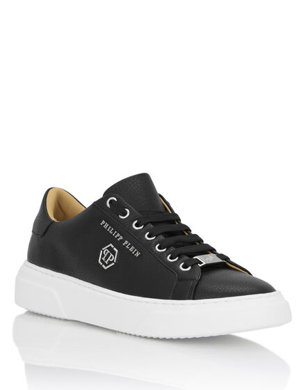 Leather Lo-Top Sneakers Hexagon