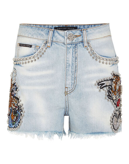Denim Hot pants Tattoo