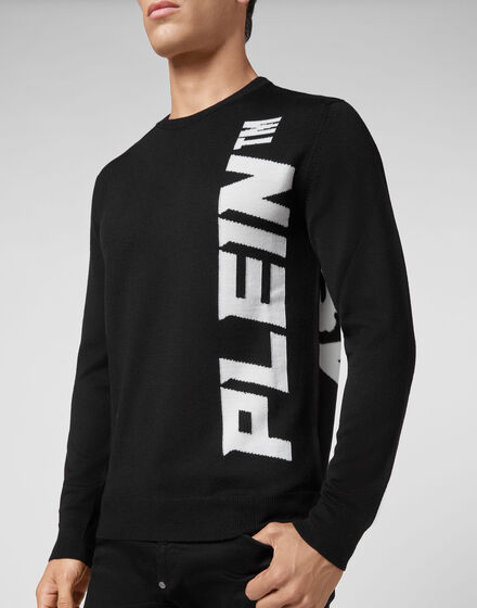 Wool Pullover Round Neck LS