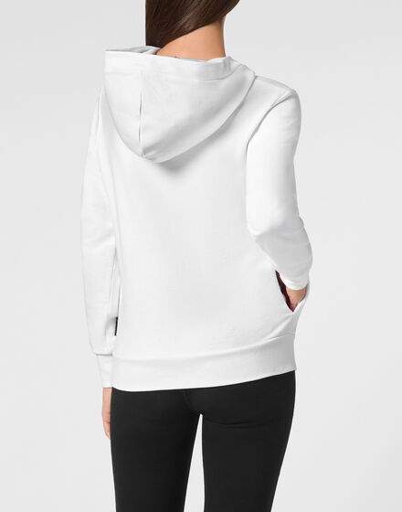 Hoodie Sweatshirt LS Iconic Plein