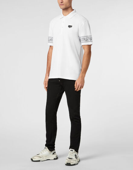 Polo Shirt Paisley Gothic Plein