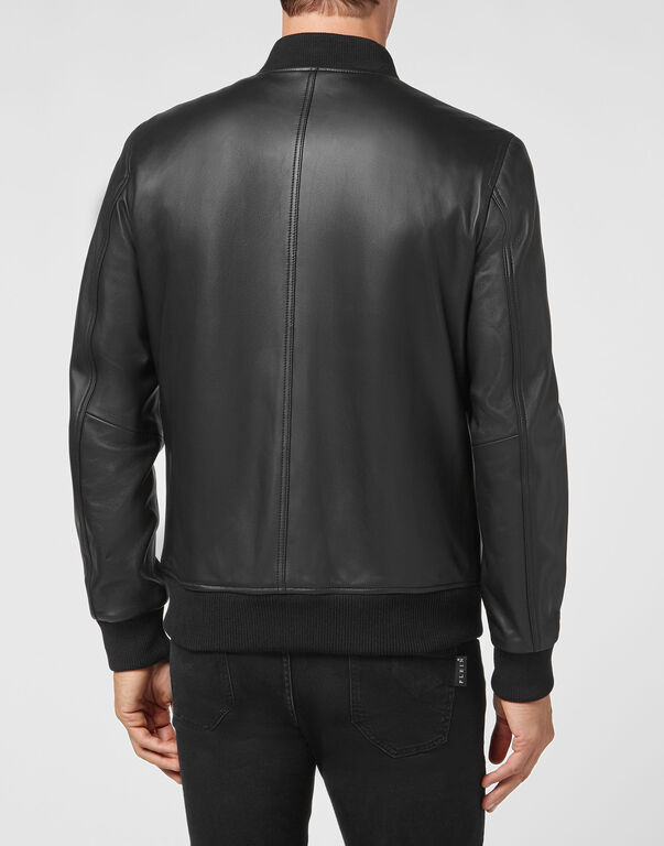 Bomber Leather Jacket