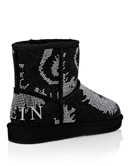 Boots Mid Flat Stones Tie dye