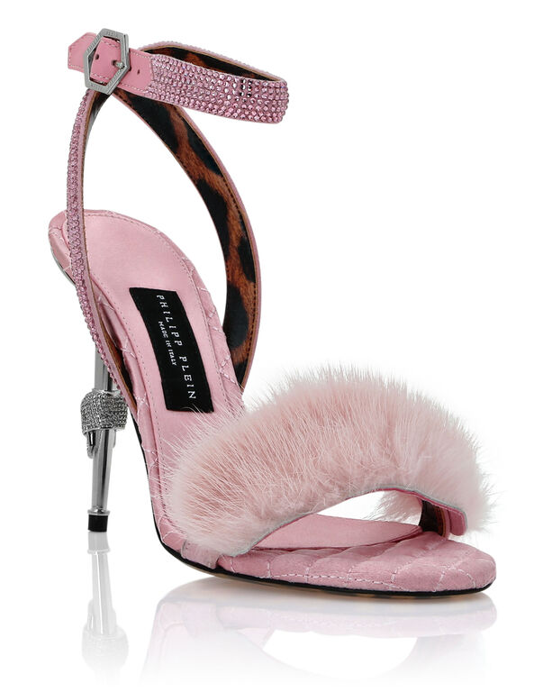 Sandals High Heels Crystal