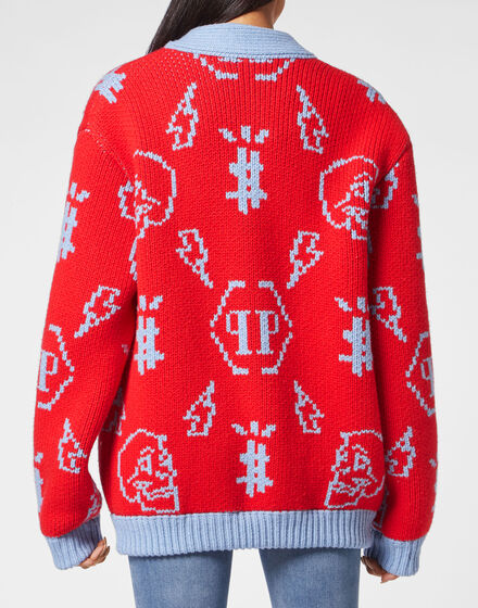 Jacquard Cardigan Monogram