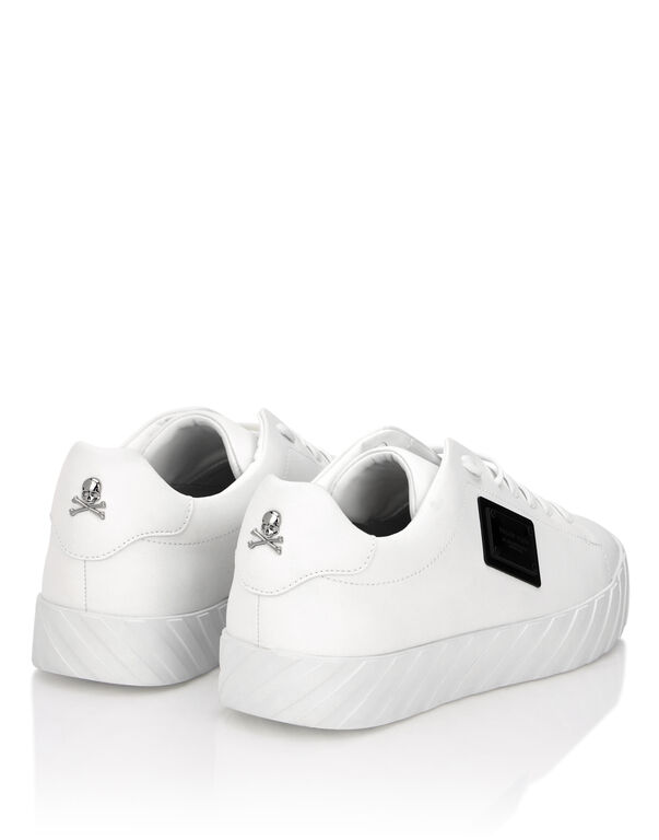 Nappa Leather Low-Top Sneakers Placca