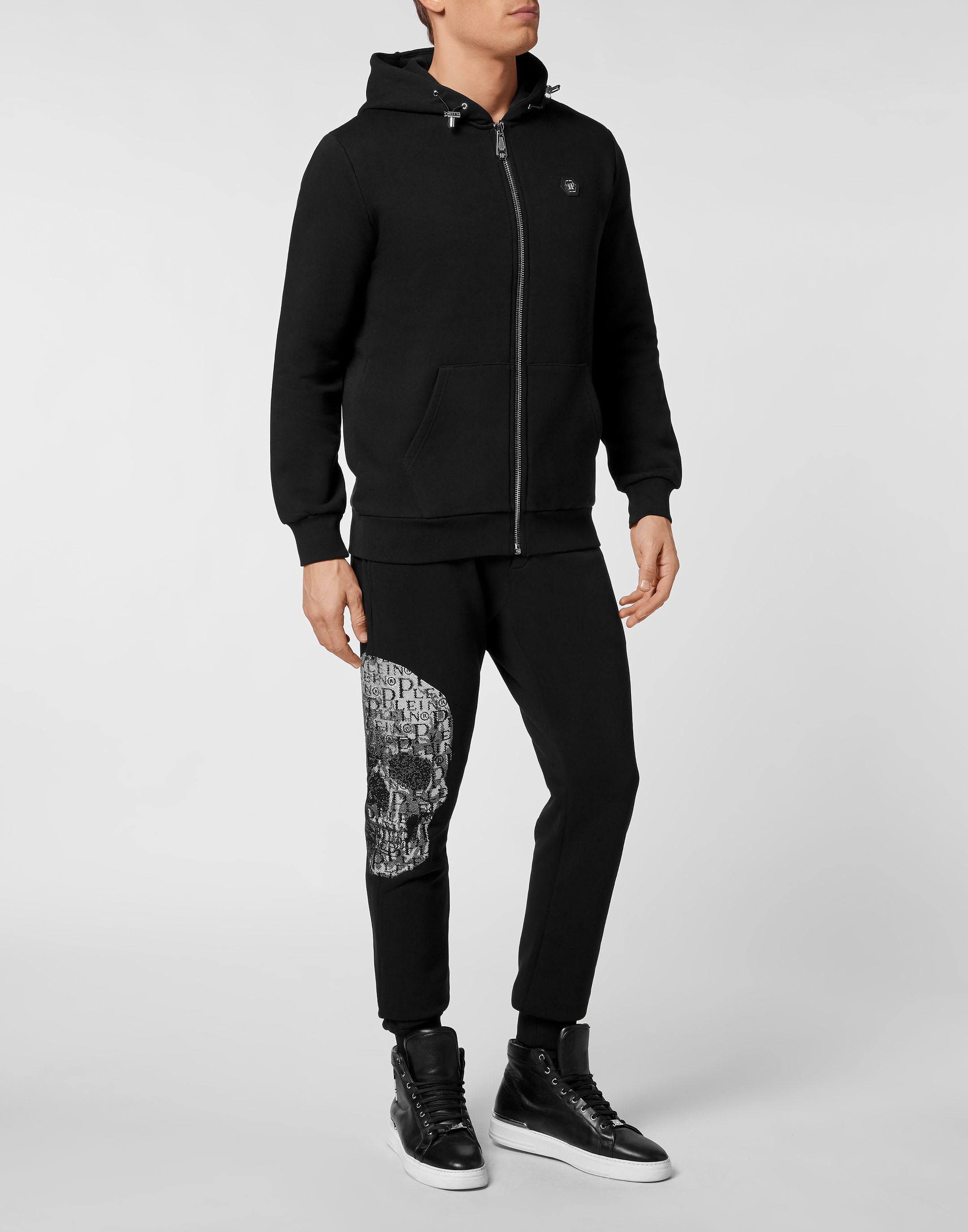 Tracksuit Top/Trousers Stones Skull and Plein | Philipp