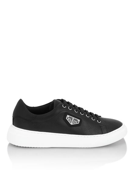 Leather Lo-Top Sneakers Iconic Plein