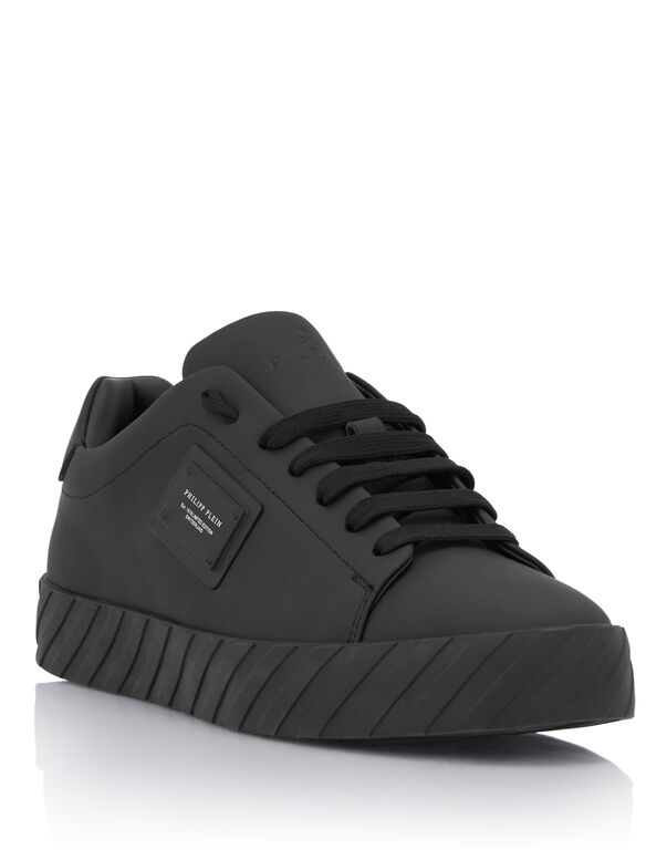 Nappa Leather Low-Top Sneakers Placca