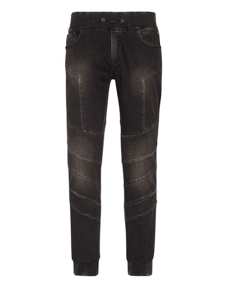 Denim Jogging Trousers