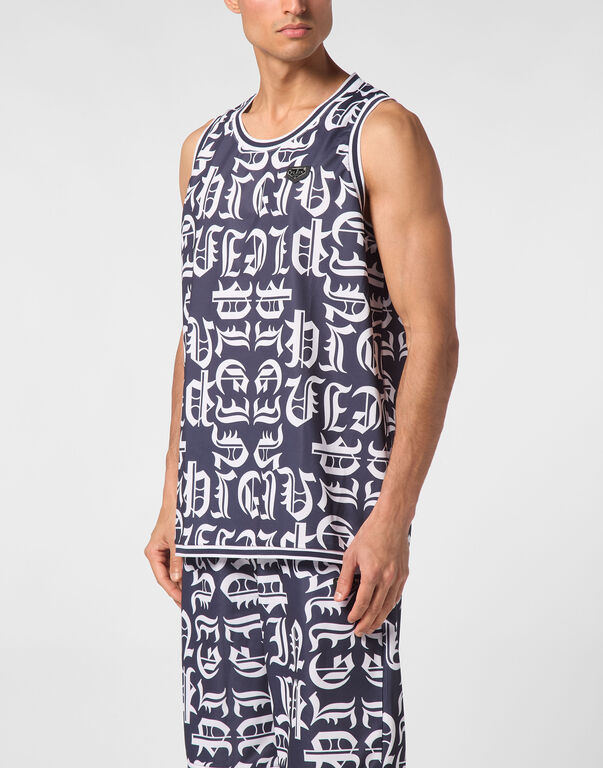Basket Tank Top Gothic Plein