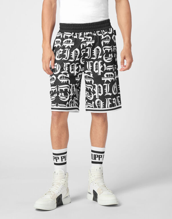 Jogging Basket Shorts Gothic Plein