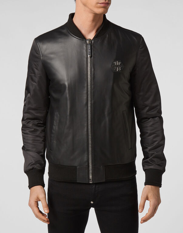 Leather Bomber