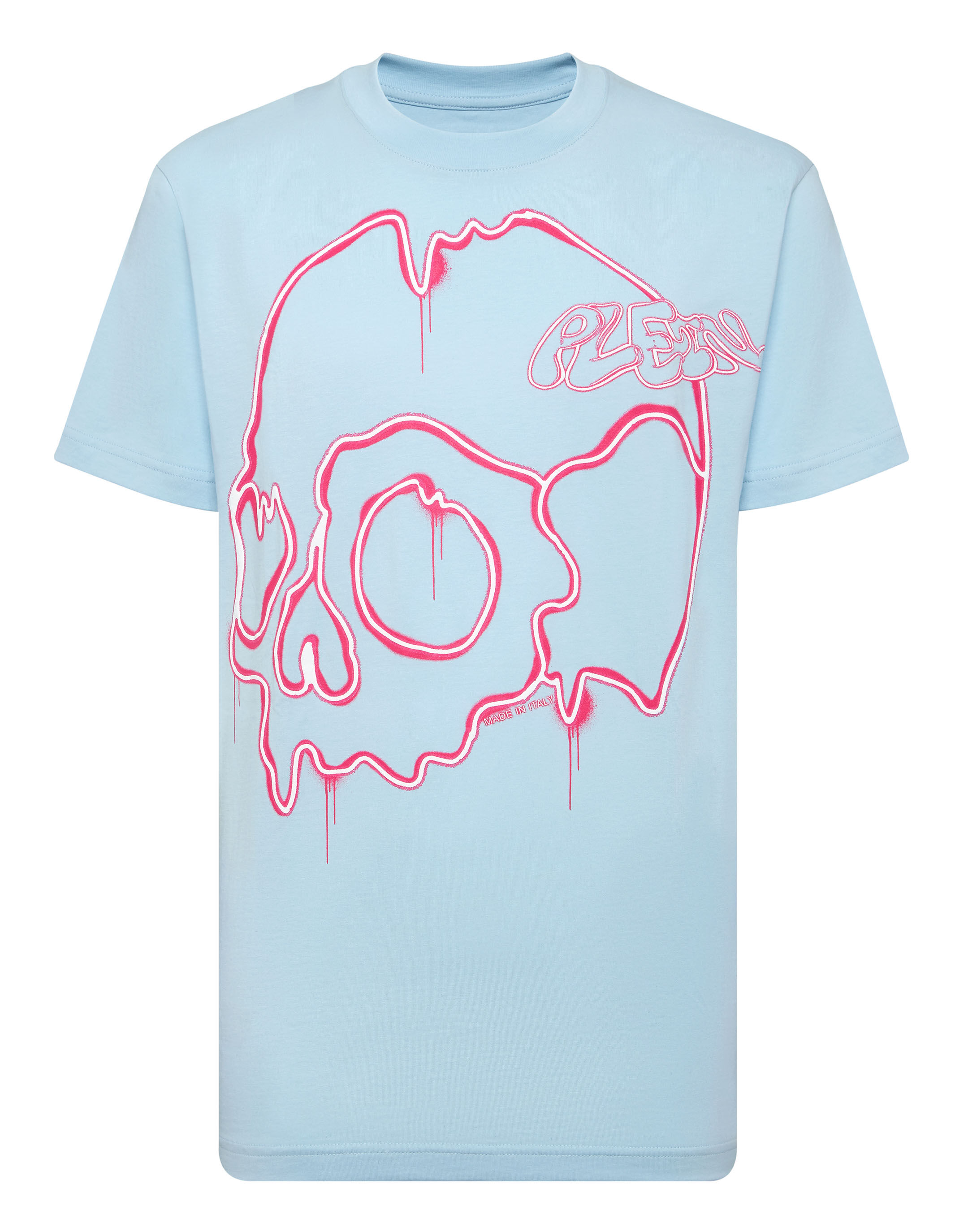 T-shirt Round Neck SS Dripping Skull | Philipp Plein Outlet