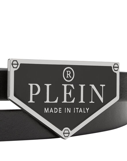 Leather Belt Iconic Plein