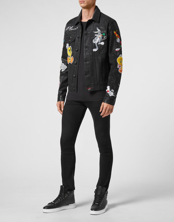 Denim Jacket Looney Tunes