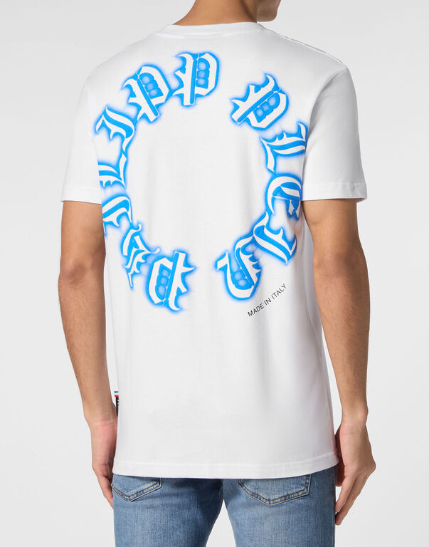 T-shirt V-Neck SS Gothic Plein