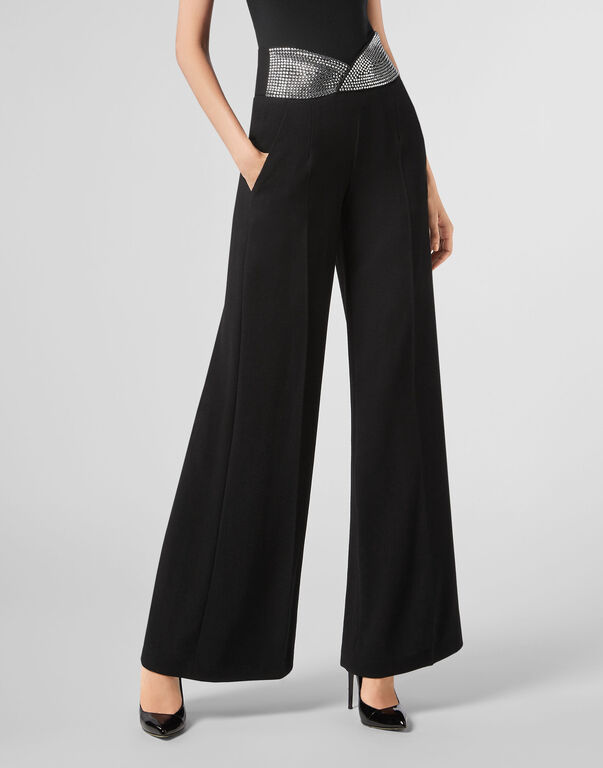 Flare Trousers Crystal