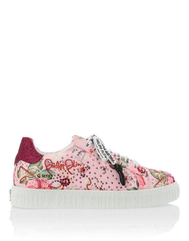 Lo-Top Sneakers Flowers