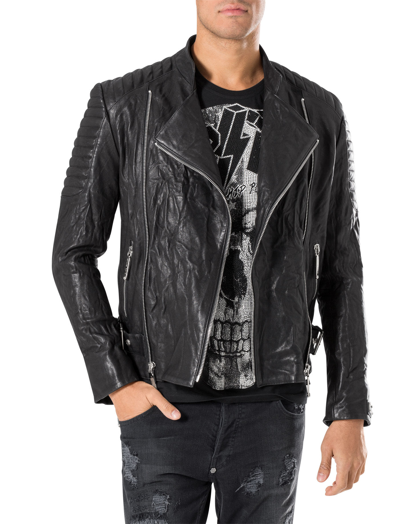 first leather jacket
