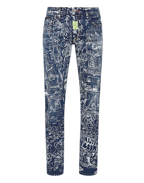 Denim Trousers Super Straight Cut