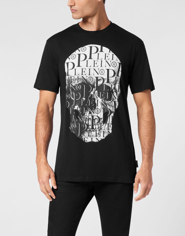 T-shirt Round Neck SS Print Skull