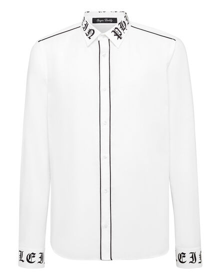 Cotton Shirt Sugar Daddy Cut LS Gothic Plein
