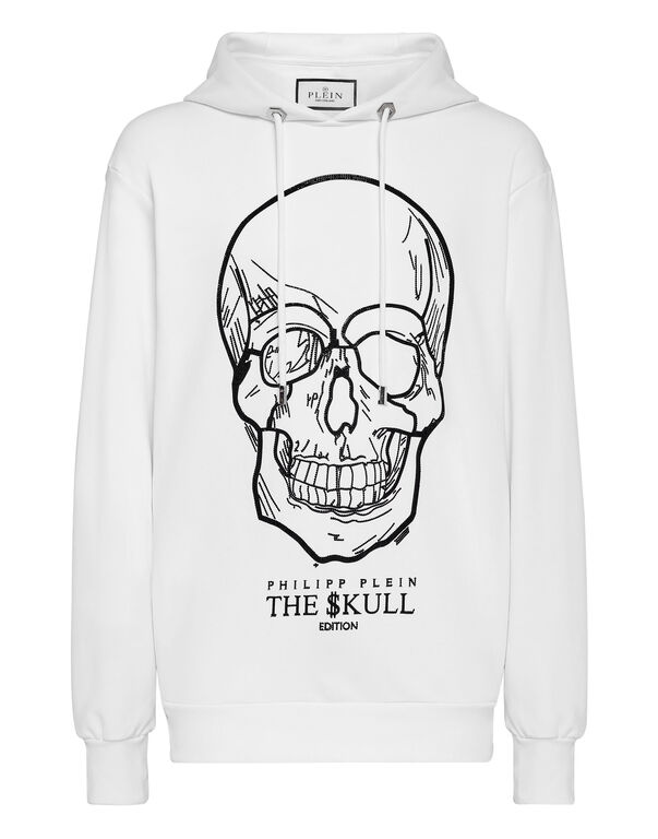 Hoodie sweatshirt stones Skull