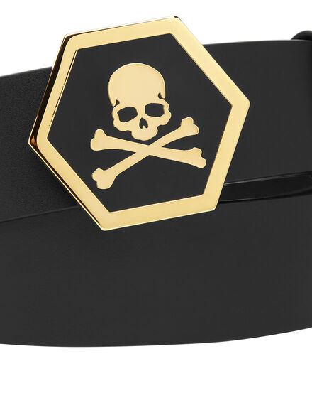 Leather Belt Skull
