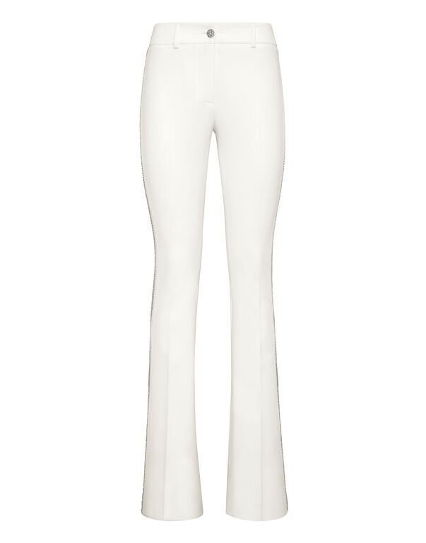 Cady Long Trousers '80 Fit Crystal
