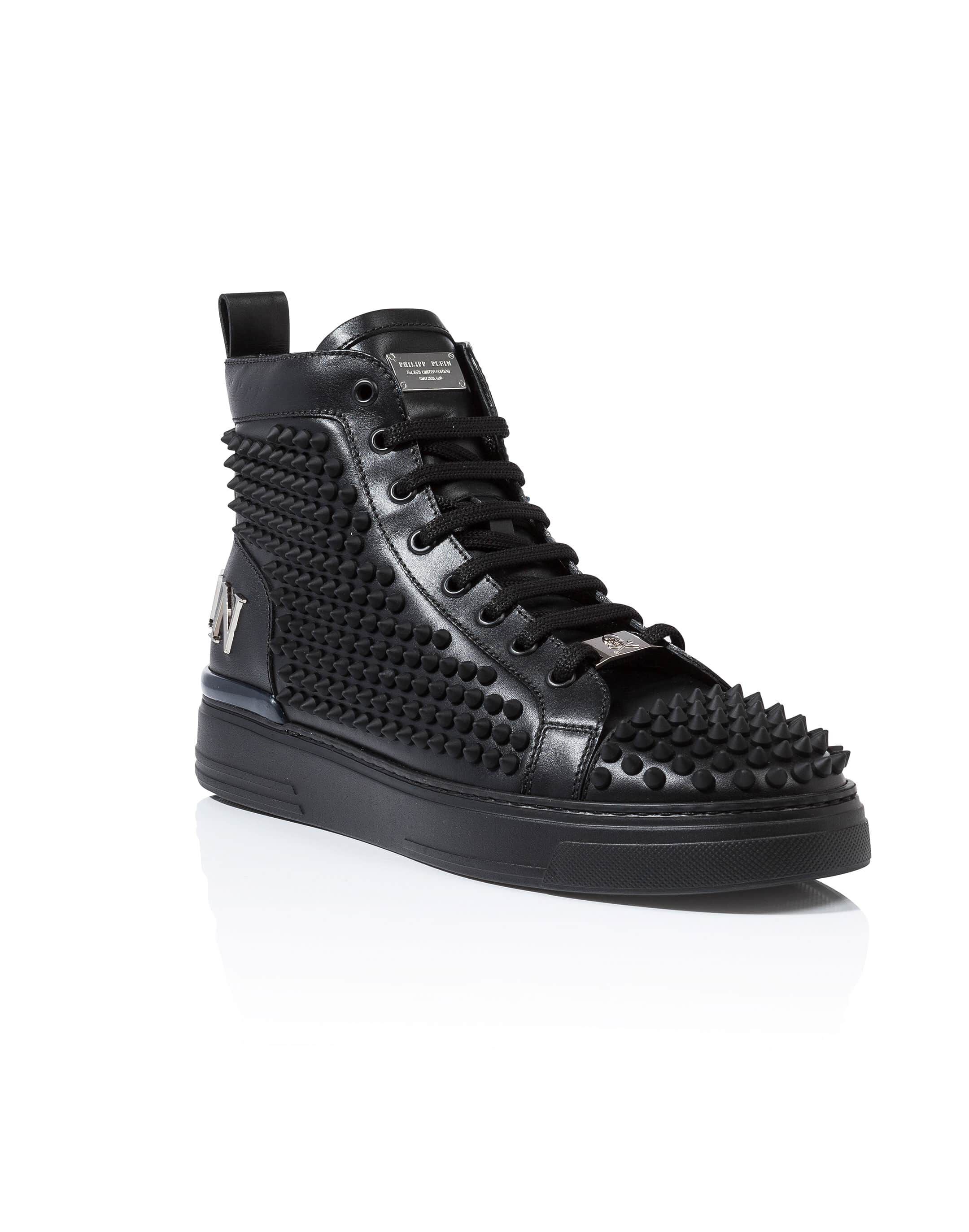 Philipp plein hot sale studded sneakers