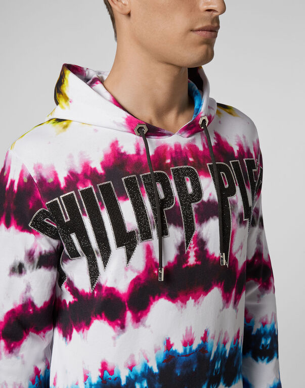 Hoodie sweatshirt Tie dye