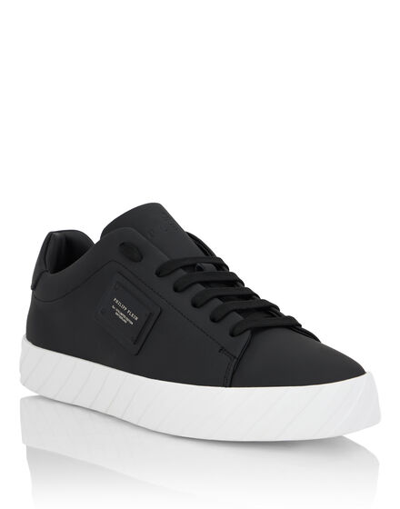 Nappa Leather Low-Top Sneakers Placca