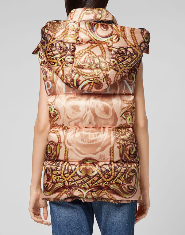 Nylon Short Vest print New Baroque