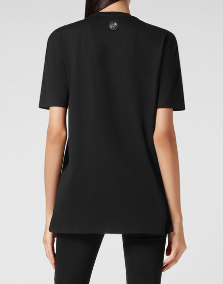 T-shirt Round Neck SS print Skull