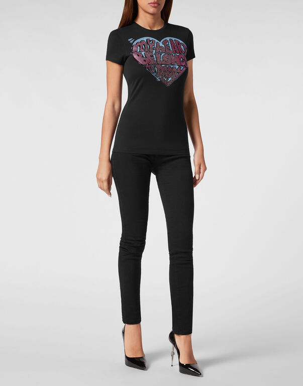 T-Shirt Sexy Pure with Crystals