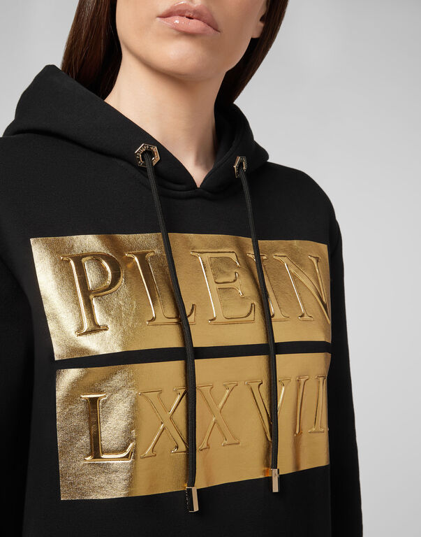 Hoodie sweatshirt Gold | Philipp Plein Outlet