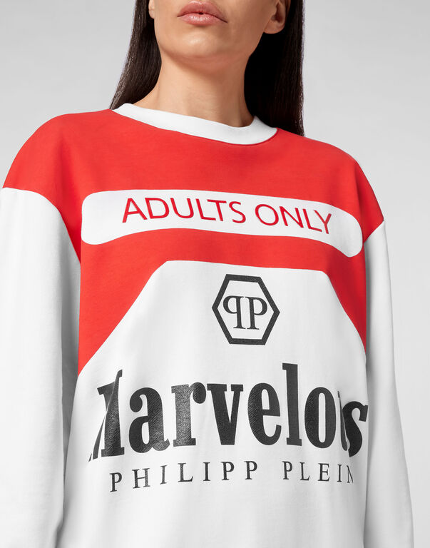 Sweatshirt LS print Marvelous