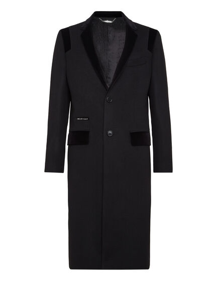 Coat Long Space Plein