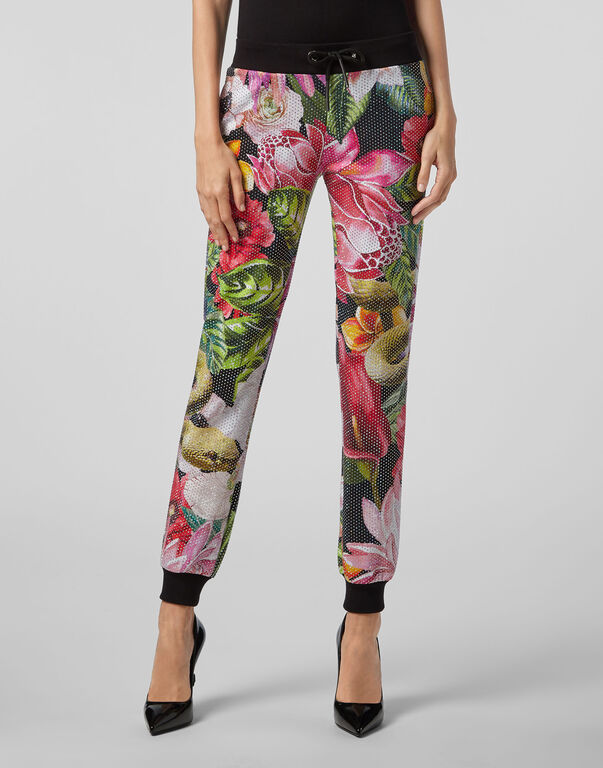 Jogging Trousers Flowers