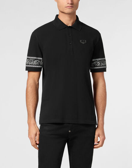 Polo Shirt Paisley Gothic Plein