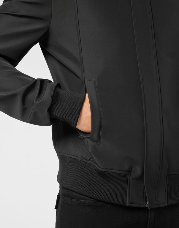 Bomber Jacket Elaphe Inserts