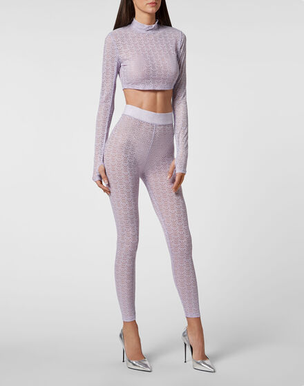 Tulle Leggings Monogram