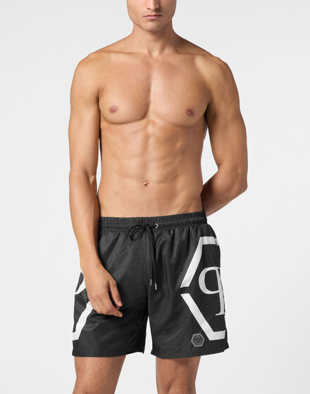 Short Swim Boxer Hexagon